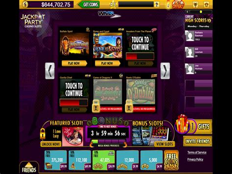 jackpot party casino app problems